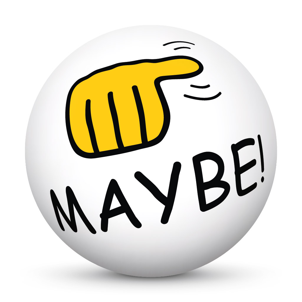 Maybe 3d Emoji 66 Black And White Sphere Vector Graphic On Spheres And Eggs 